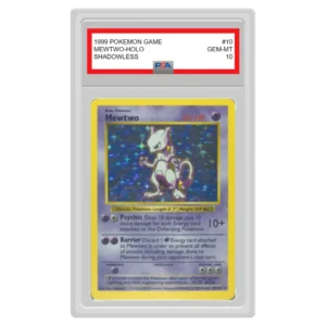 Pokemon – Base Set – Mewtwo (Shadowless) – 10/102 (Graded Card)
