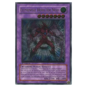 Yu-Gi-Oh! – Strike of Neos – Elemental HERO Air Neos (Ultimate Rare) STON-EN034