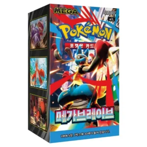 Pokemon – Mega Evolution – Mega Brave – Korean Booster Box (30 Packs)