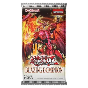 Alternative view of Yu-Gi-Oh! – Blazing Dominion – Booster Box (24 Packs)