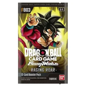 Alternative view of Dragon Ball Super Card Game – Fusion World – Raging Roar – Booster Box (24 Packs)