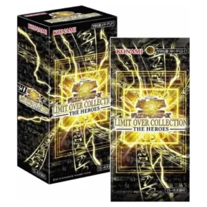 Yu-Gi-Oh! – OCG Limit Over Collection – The Heroes – Japanese Booster Box (15 Packs)
