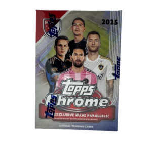 2025 Topps Chrome MLS Soccer Blaster Box