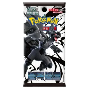 Alternative view of Pokemon – Scarlet & Violet – Black Bolt – Korean Booster Box (20 Packs)