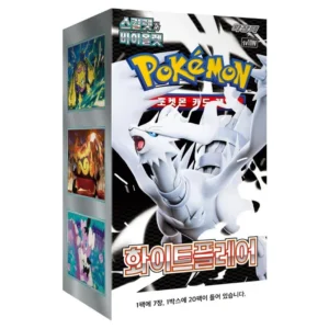 Pokemon – Scarlet & Violet – White Flare – Korean Booster Box (20 Packs)