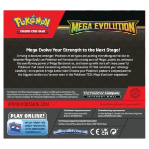 Alternative view of Pokemon – Mega Evolution – Base Set – Enhanced Booster Box (36 Boosters)