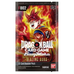 Dragon Ball Super Card Game – Fusion World – Blazing Aura – Booster Box (24 Packs)