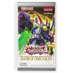 Alternative view of Yu-Gi-Oh! – Doom of Dimensions – Booster Box (24 Packs)
