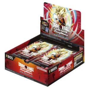 Dragon Ball Super Card Game – Fusion World – FB05 – New Adventure – Booster Box (24 Packs)