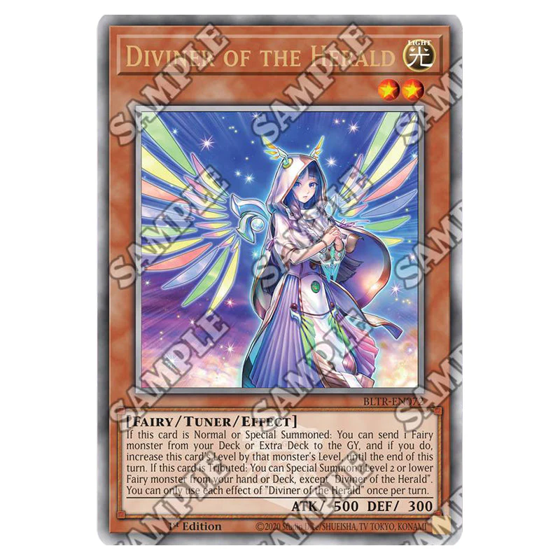 Yu-Gi-Oh! – Battles of Legend: Terminal Revenge – Diviner of the Herald (Quarter Century Secret Rare) BLTR-EN072a