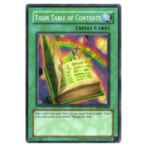 Yu-Gi-Oh! – Tournament Pack 6 – Toon Table of Contents (Super Rare) TP6-EN002