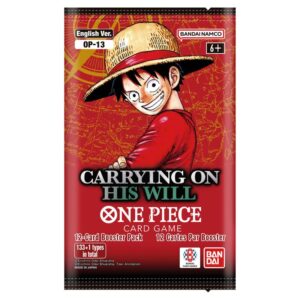 One Piece Card Game – OP-13 – Carrying On His Will – Booster Box (24 Packs)