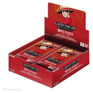 One Piece Card Game – OP-13 – Carrying On His Will – Booster Box (24 Packs)