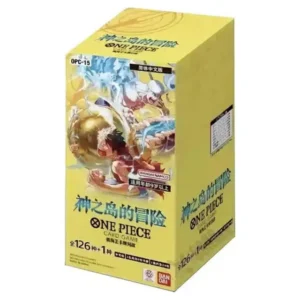 One Piece Card Game – OP-15 – Adventure on the Island of the Gods – Japanese Booster Box (24 Packs