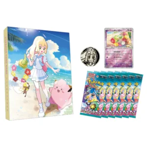 Alternative view of Pokemon – Scarlet & Violet – Battle Partners – Japanese Card File Set Lillie