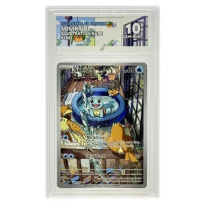 Pokemon – Scarlet & Violet – Stellar Crown – Squirtle – 148/142 (ACE Label 10 Graded Slab)