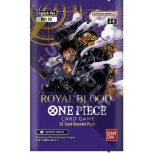 One Piece Card Game – OP-10 – Royal Blood – Booster Box (24 Packs)