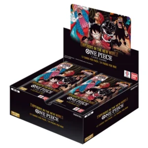 One Piece Card Game – OP-09 – Emperors in the New World – Booster Box (24 Packs)