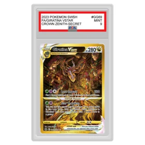 Pokemon – Sword & Shield – Crown Zenith – Giratina VSTAR – GG69/GG70 (PSA 9 Graded Slab)