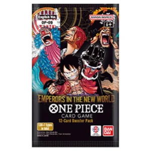 Alternative view of One Piece Card Game – OP-09 – Emperors in the New World – Booster Box (24 Packs)